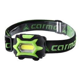Carmotion Lampa czołowa 3W COB 140 LM zasilana 3x AAA (brak w zestawie)
