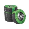 Carmotion Zestaw pokrowców na koła lub opony 13" - 17" HQ, 4 szt.