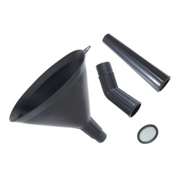 Carmotion Lejek plastikowy, trzyczęściowy z sitkiem, czasza 210x135 mm, owalny