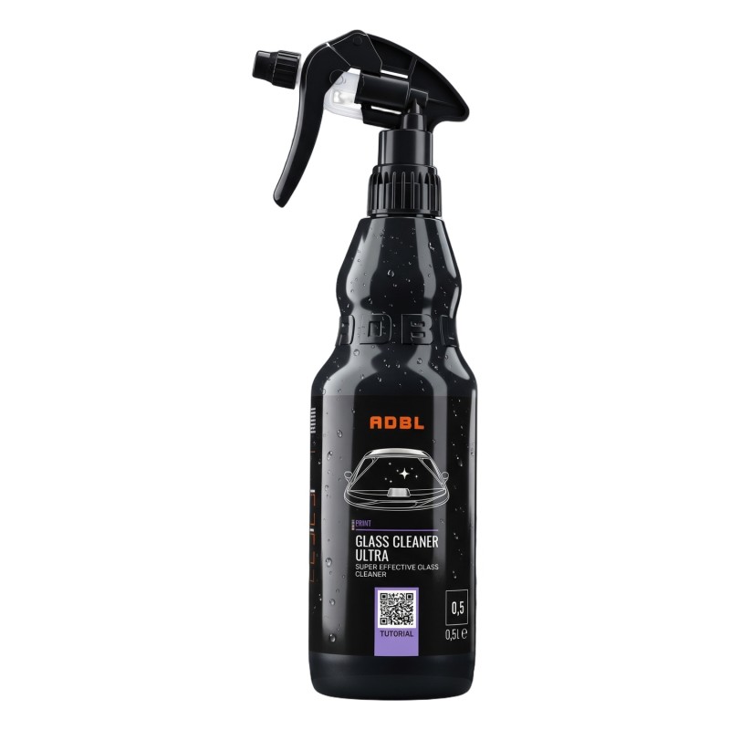 Zestaw do mycia szyb samochodowych – ADBL Glass Cleaner Ultra 500ml + Ręcznik waflowy Goofer + Ścierka