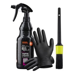 Zestaw do mycia felg – ADBL Vampire Deironizer 500ml + Pędzel detailingowy #12