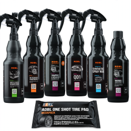 Zestaw do mycia i zabezpieczenia lakieru – ADBL Exterior Clean & Protect (6 × 0,5 L + aplikator)