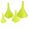 Carmotion Zestaw plastikowych lejków, 4 szt.